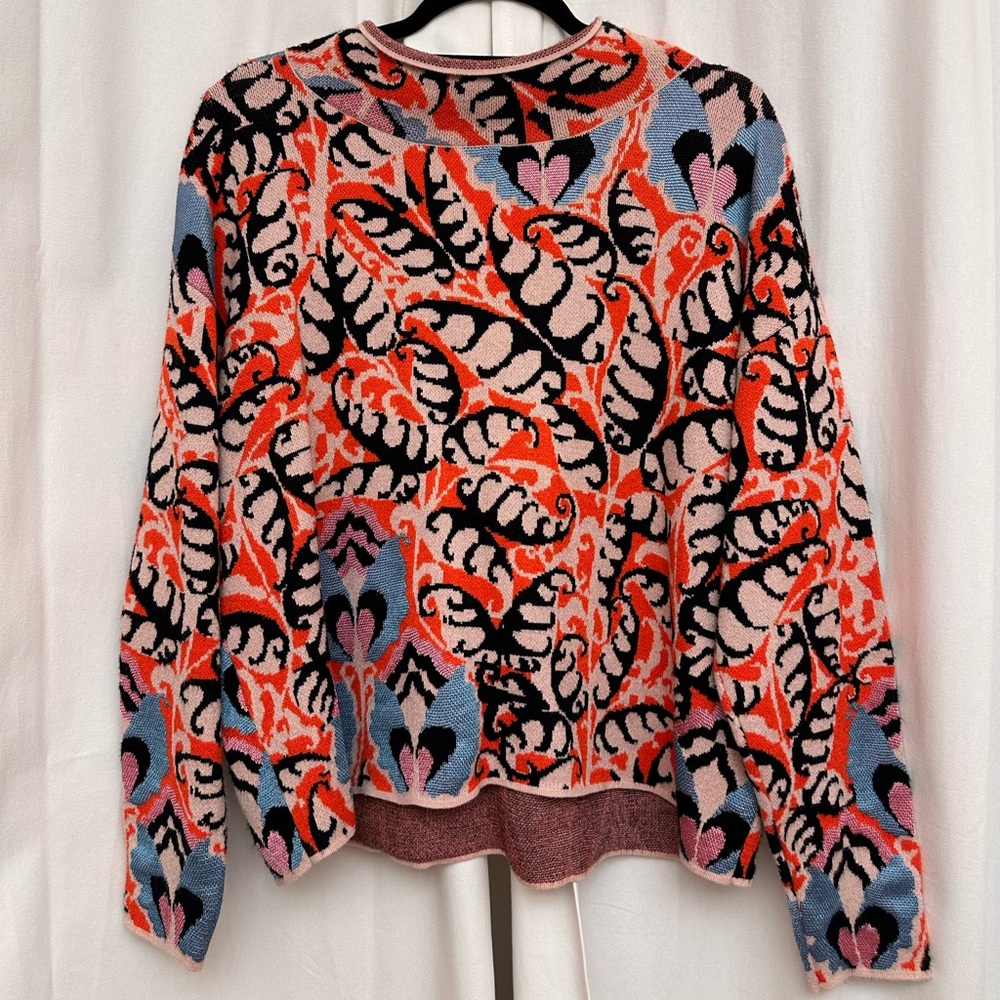 Colorful Patterned Sweater - Picture 2 of 2
